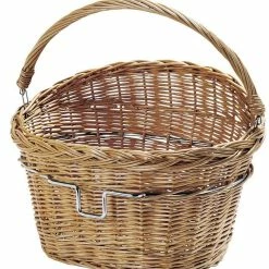 Klickfix Vorderrad Fahrrad Weidenkorb