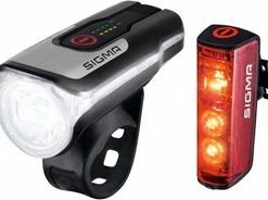 SIGMA SPORT Sigma Aura 80 USB/Blaze LED-Akku-Beleuchtungsset (mit StVZO)