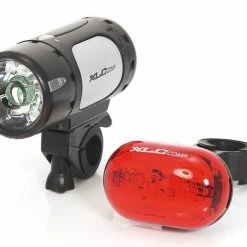 XLC Bike Components XLC Comp Cupid/Oberon CL-S07 LED Batterie Leuchten Set