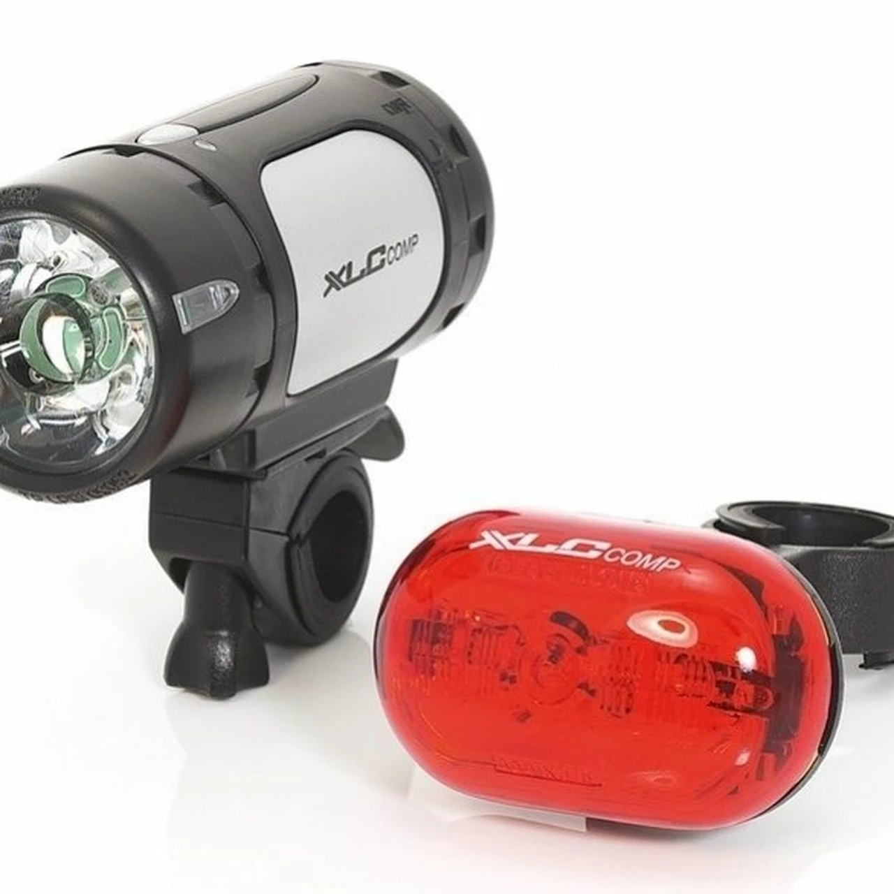 XLC Bike Components XLC Comp Cupid/Oberon CL-S07 LED Batterie Leuchten Set 1 XLC Bike Components XLC Comp Cupid/Oberon CL-S07 LED Batterie Leuchten Set